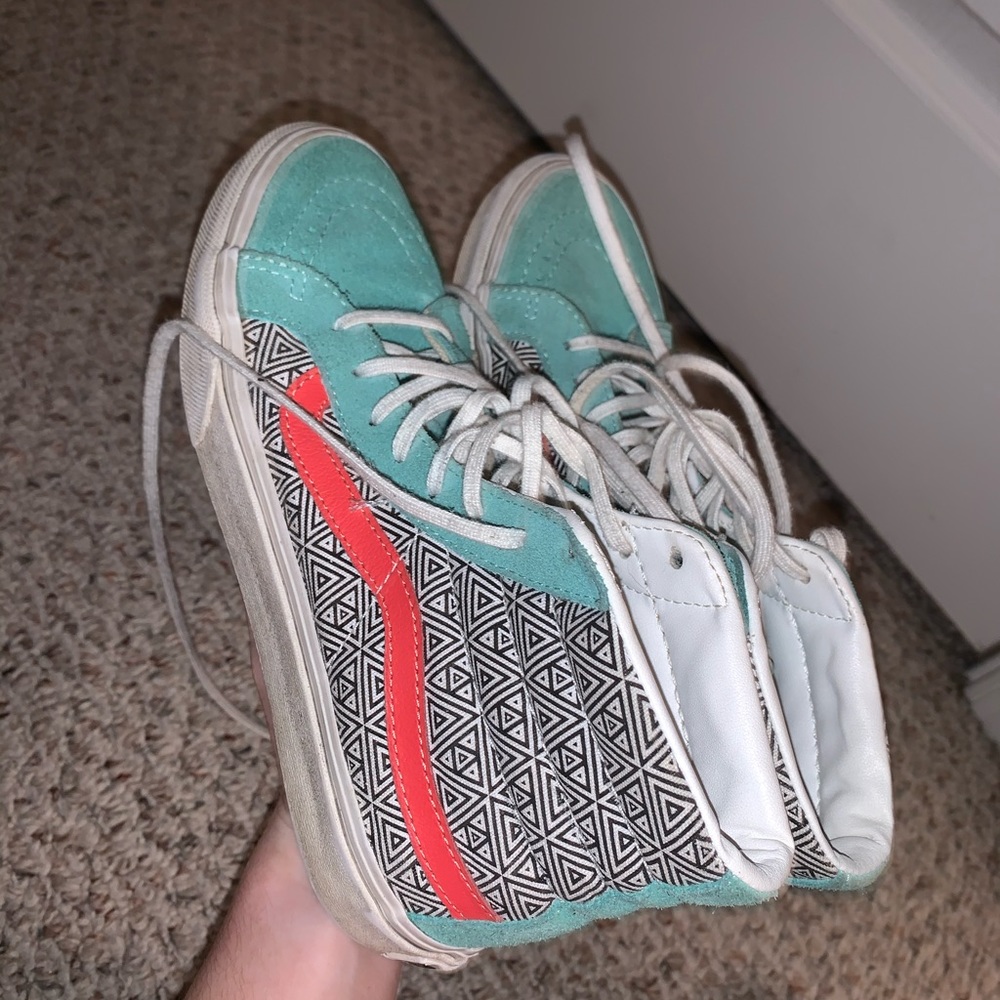 Super cool high top vans!